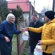 Essensküche in  Perehresztya / Ukraine (Csongor Gede, Privat)